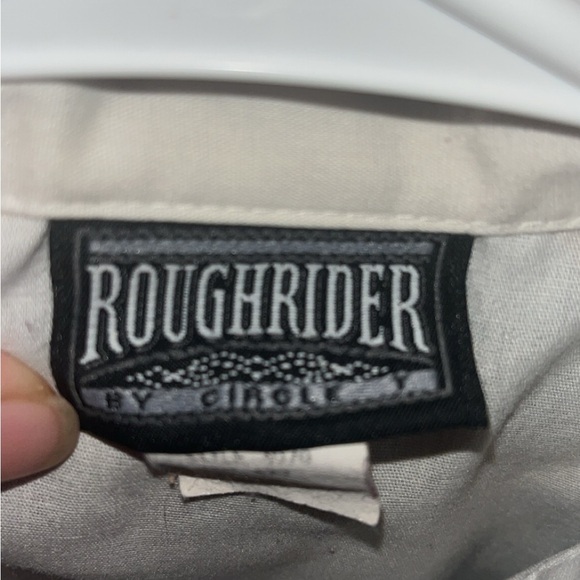 Vintage Roughrider by Circle Y Southwestern Button-Up Shirt size large - Picture 4 of 8